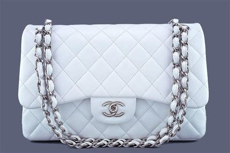 white chanel flap bag|original chanel classic flap bag.